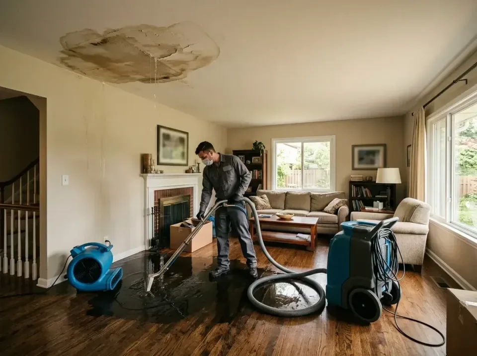 attic-pipe-burst-ceiling-drip-008 — frequently asked questions, Water Damage Restoration & Carpet Care in Cajah's Mountain,…